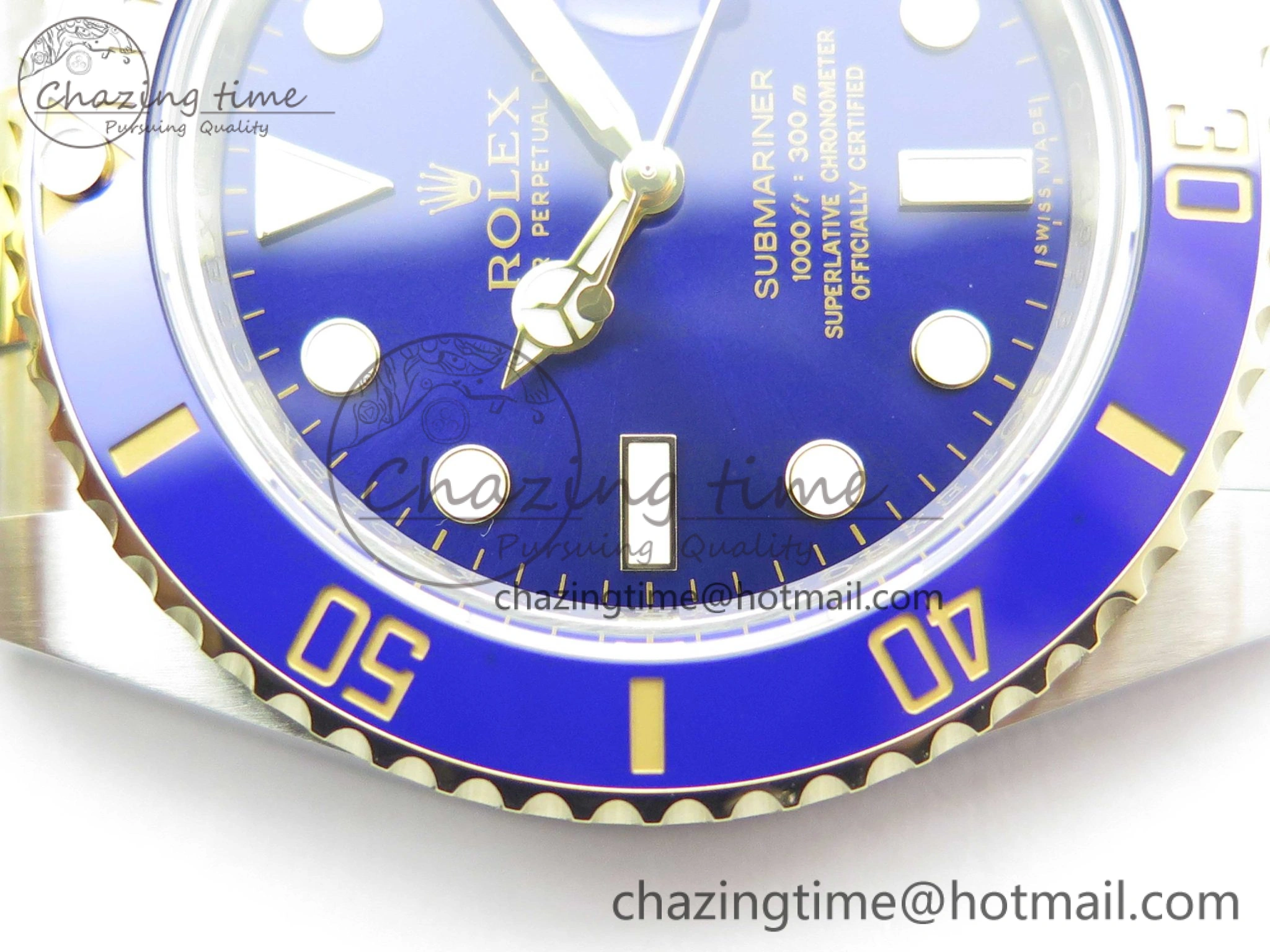 Submariner 116613 LB Blue Ceramic ARF 1:1 Best Edition 904L SS Case and Bracelet SH3135 V3