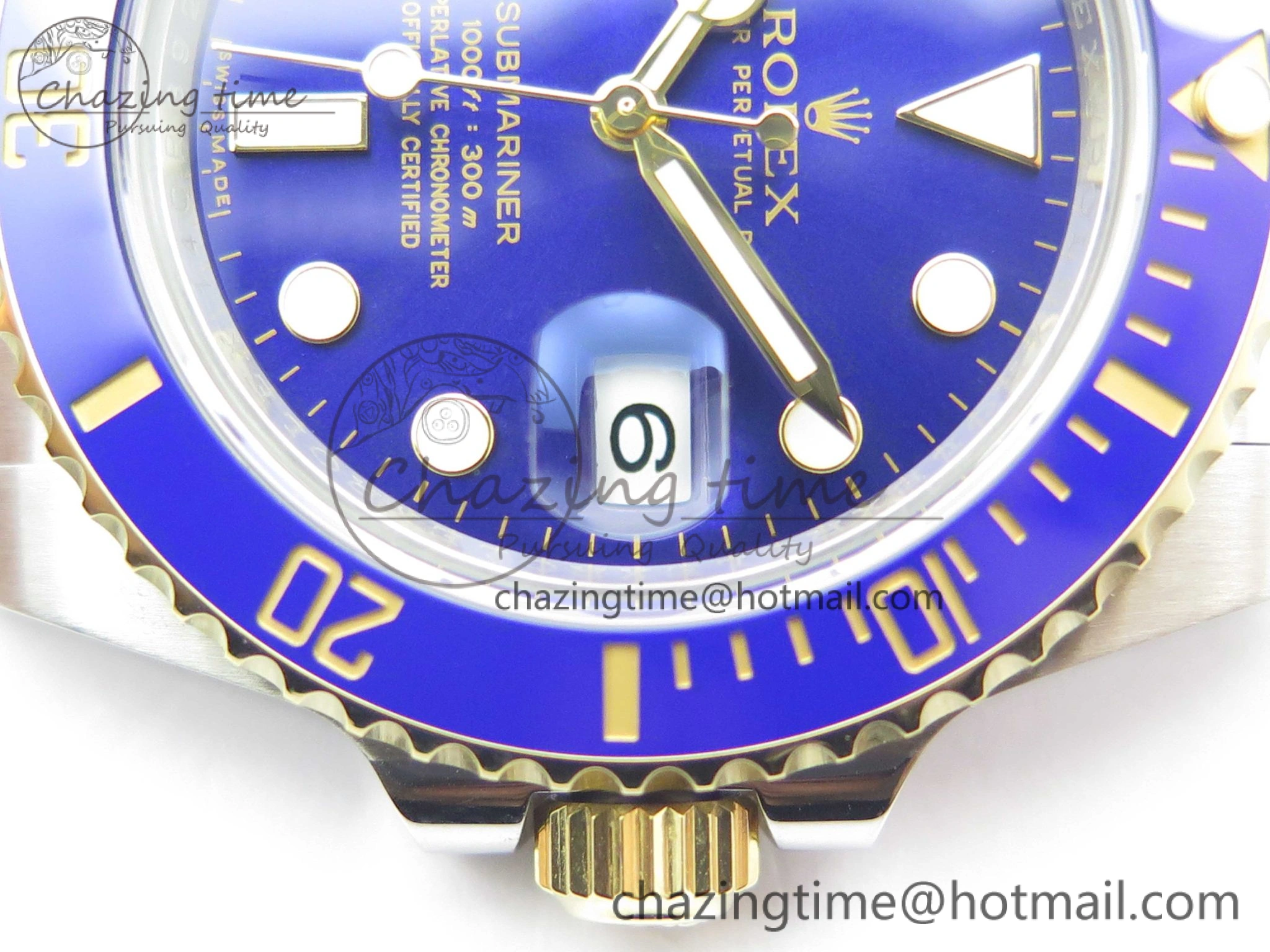 Submariner 116613 LB Blue Ceramic ARF 1:1 Best Edition 904L SS Case and Bracelet SH3135 V3