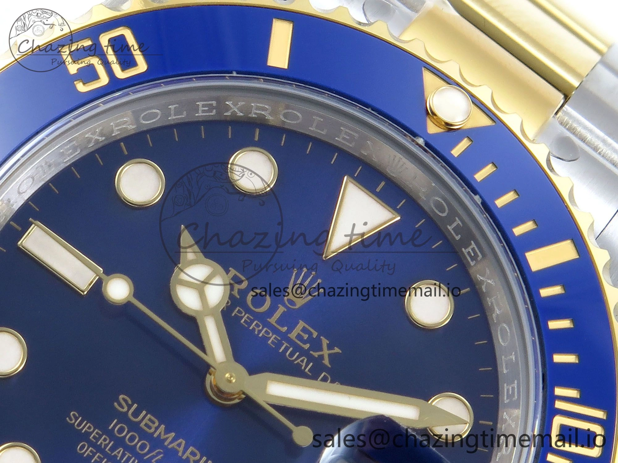 Submariner 116613 LB Blue Ceramic ARF 1:1 Best Edition 904L SS Case and Bracelet SH3135