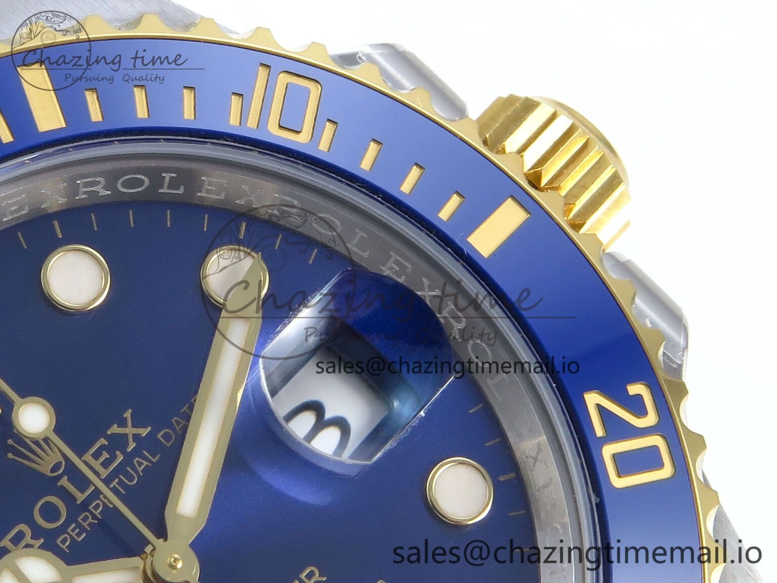 Submariner 116613 LB Blue Ceramic ARF 1:1 Best Edition 904L SS Case and Bracelet SH3135