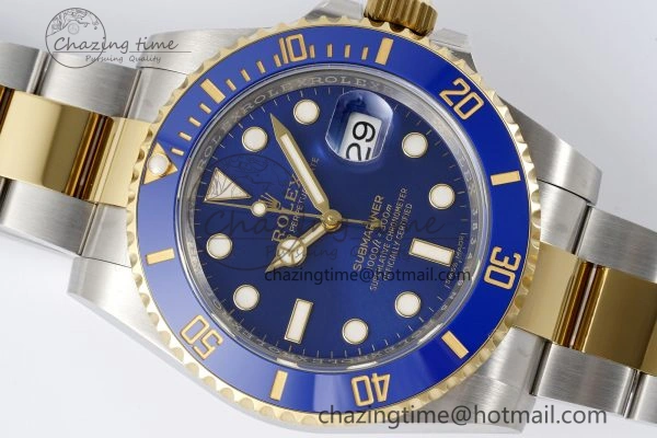 Submariner 116613 LB Blue Ceramic AR+F 1:1 Best Edition 904L SS Case and Bracelet VR3135
