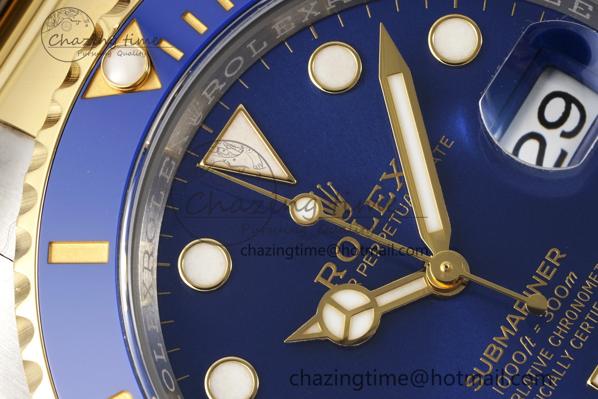 Submariner 116613 LB Blue Ceramic AR+F 1:1 Best Edition 904L SS Case and Bracelet VR3135