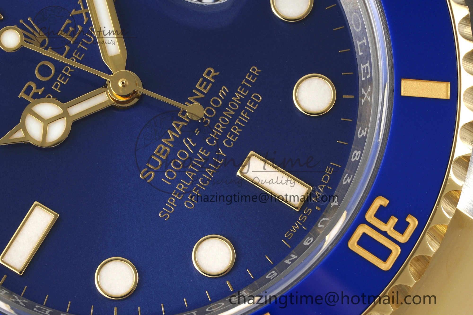 Submariner 116613 LB Blue Ceramic AR+F 1:1 Best Edition 904L SS Case and Bracelet VR3135