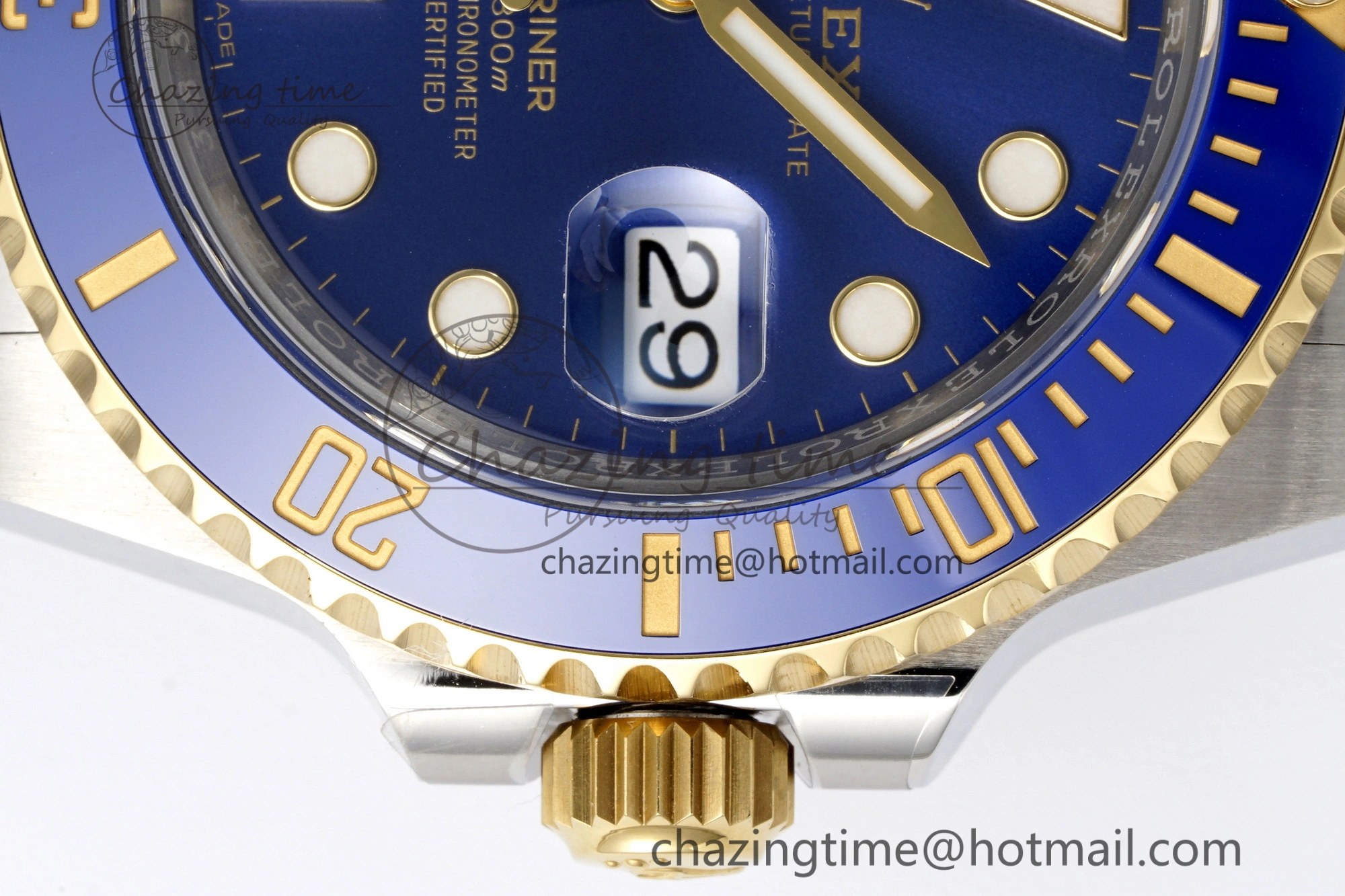 Submariner 116613 LB Blue Ceramic AR+F 1:1 Best Edition 904L SS Case and Bracelet VR3135
