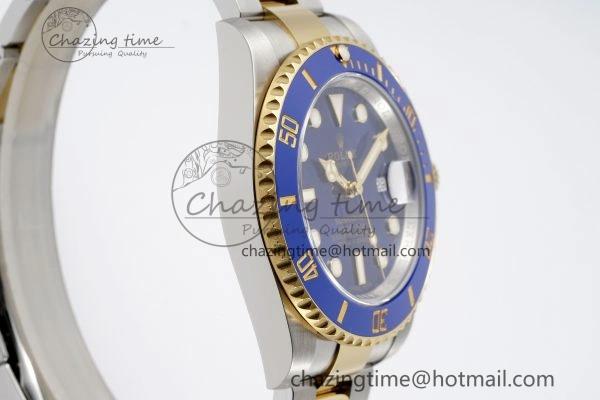 Submariner 116613 LB Blue Ceramic AR+F 1:1 Best Edition 904L SS Case and Bracelet VR3135
