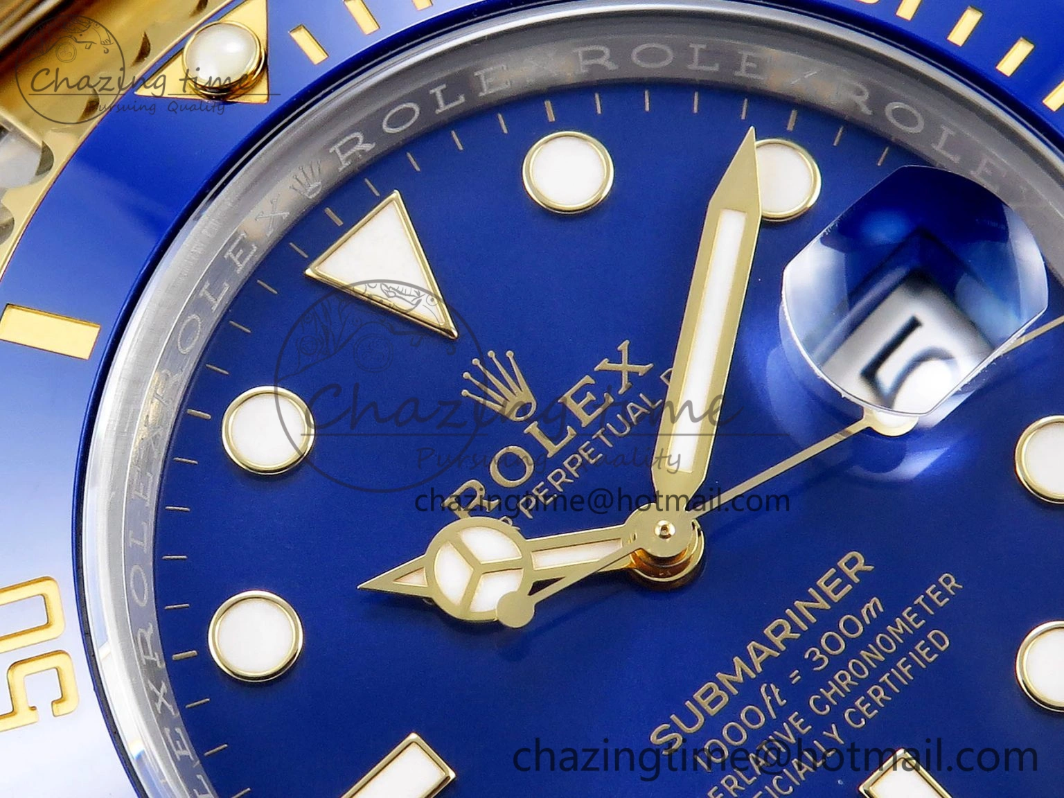 Submariner 116613 LB Blue Ceramic Clean Factory 1:1 Best Edition 904L SS Case and Bracelet VS3135