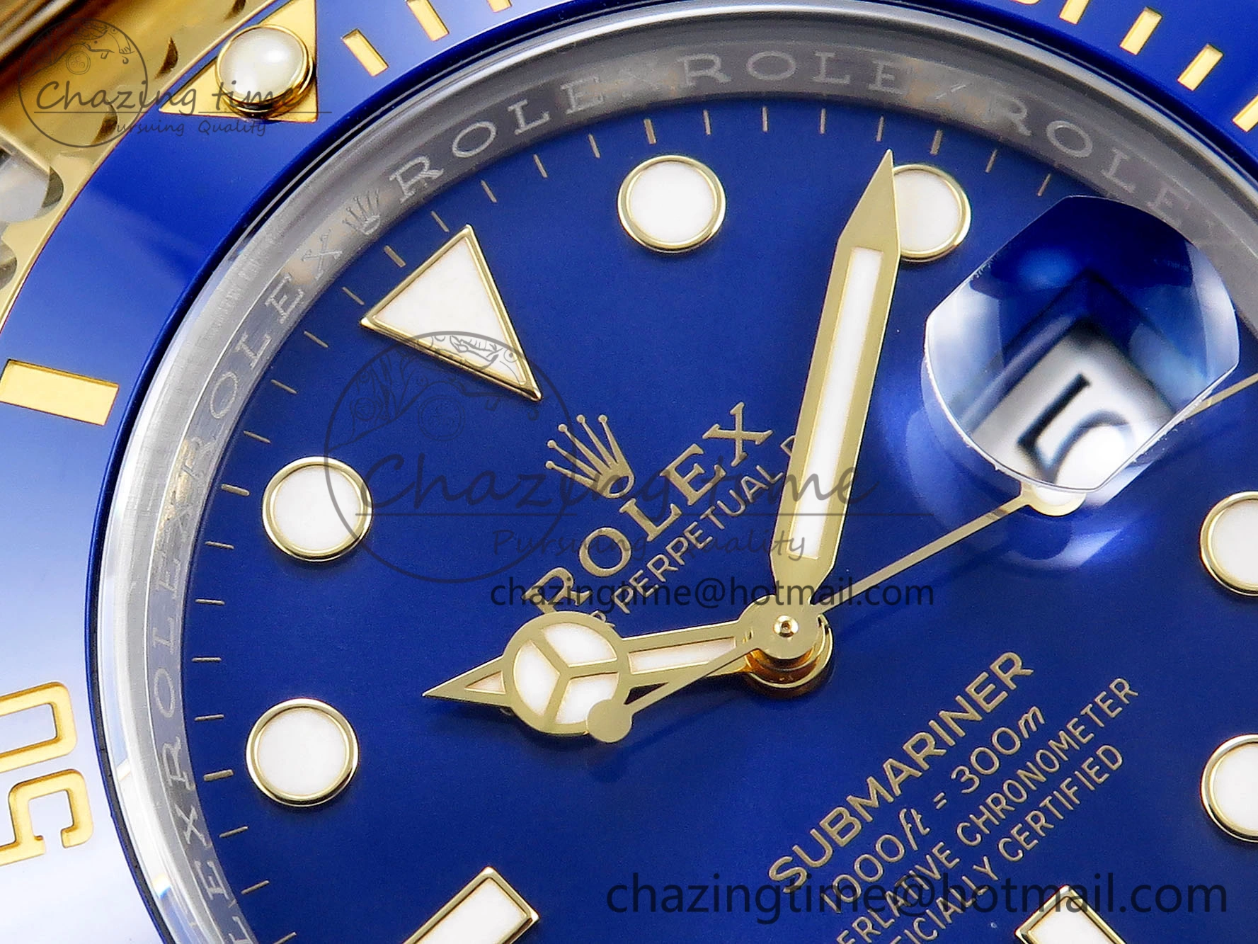 Submariner 116613 LB Blue Ceramic Clean Factory 1:1 Best Edition 904L SS Case and Bracelet VS3135
