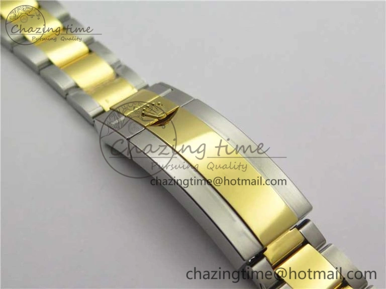 Submariner 116613 LB Blue Ceramic D1F 1:1 Best Edition Wrapped Gold SS Case and Bracelet A2824