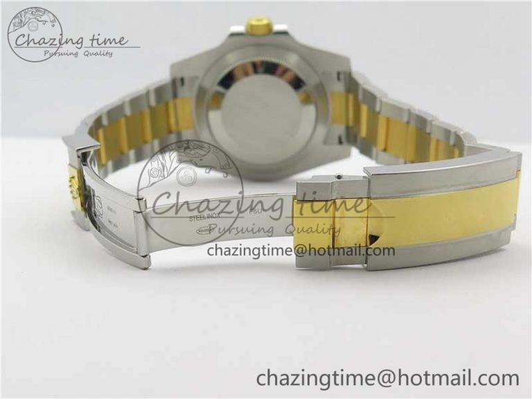 Submariner 116613 LB Blue Ceramic D1F 1:1 Best Edition Wrapped Gold SS Case and Bracelet A2824