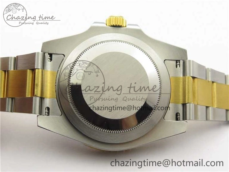 Submariner 116613 LB Blue Ceramic D1F 1:1 Best Edition Wrapped Gold SS Case and Bracelet A2824