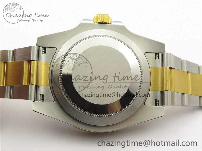 Submariner 116613 LB Blue Ceramic D1F 1:1 Best Edition Wrapped Gold SS Case and Bracelet A2824