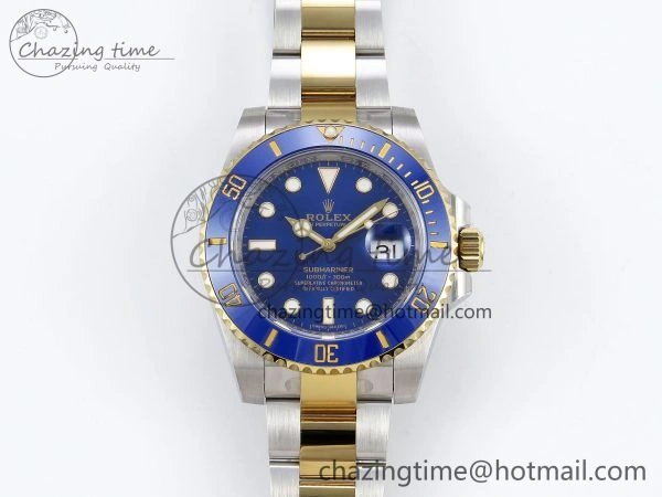 Submariner 116613 LB HGF Blue Ceramic 1:1 Best Edition 904L SS Case and Bracelet VR3135