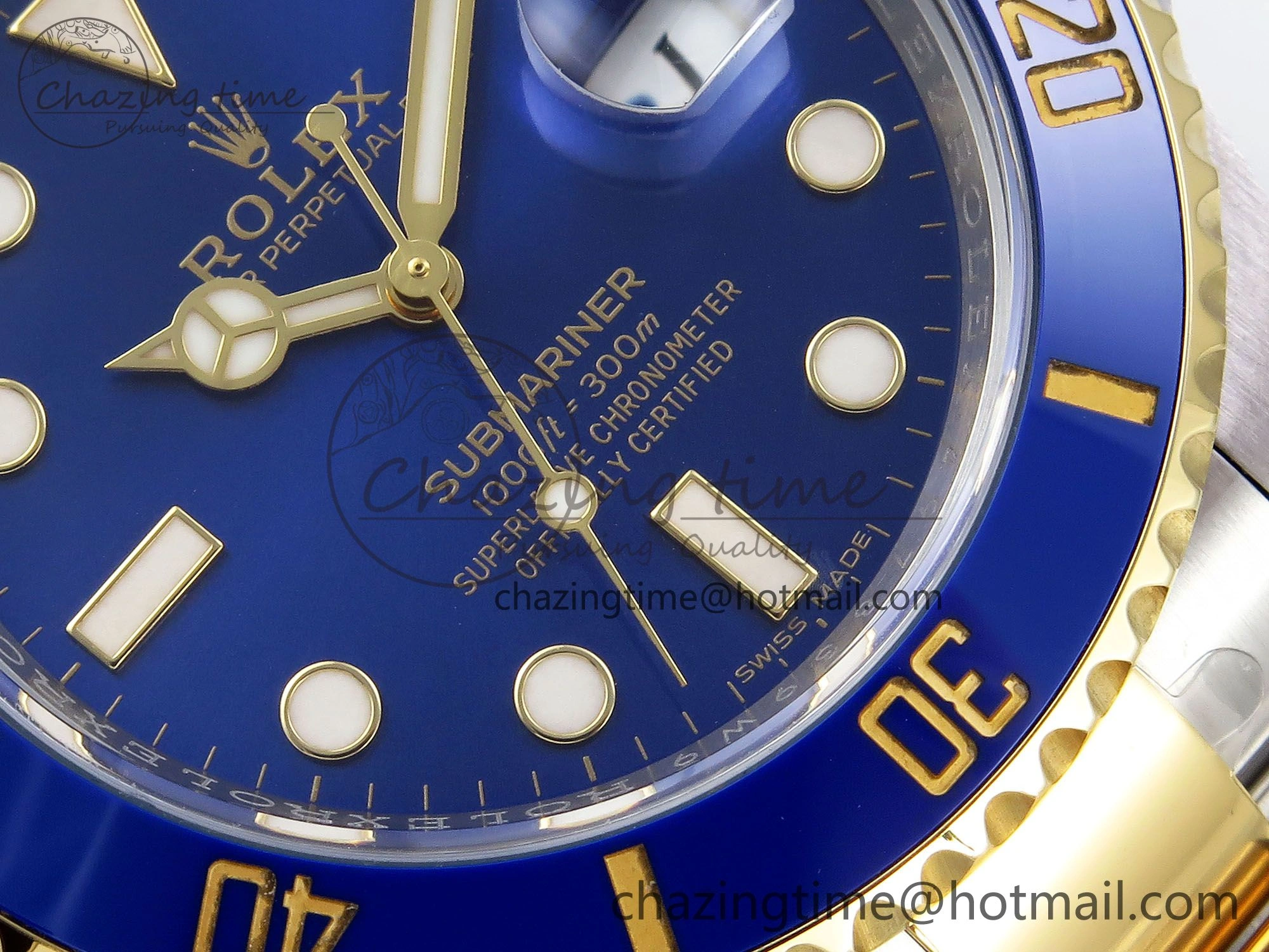 Submariner 116613 LB HGF Blue Ceramic 1:1 Best Edition 904L SS Case and Bracelet VR3135