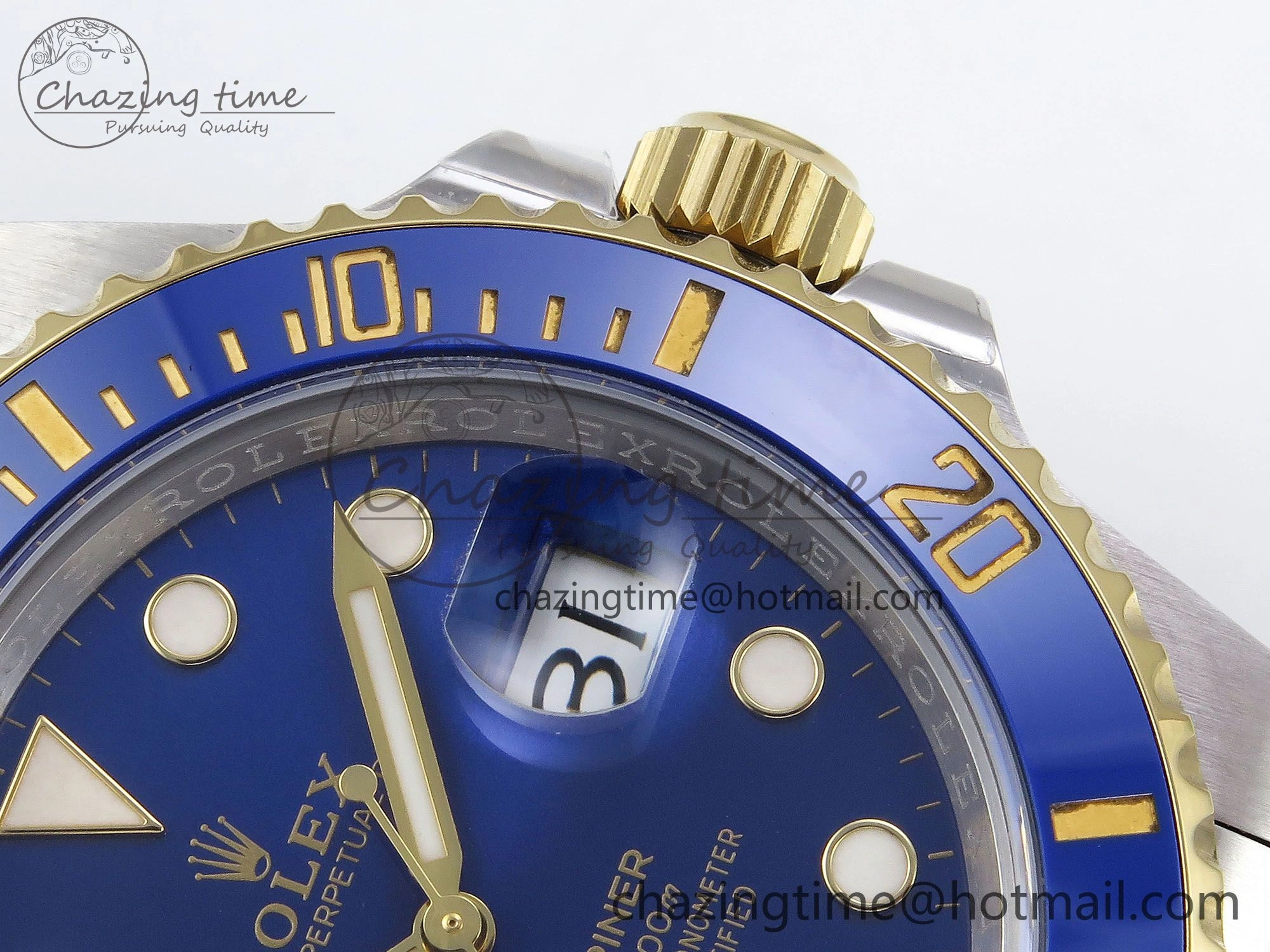 Submariner 116613 LB HGF Blue Ceramic 1:1 Best Edition 904L SS Case and Bracelet VR3135