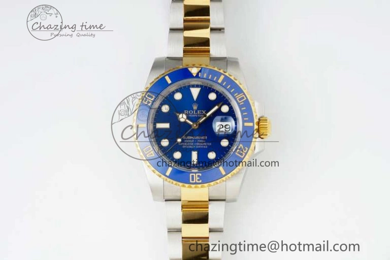 Submariner 116613 LB NTF 1:1 Best Edition 904L SS Case and Bracelet VS3135