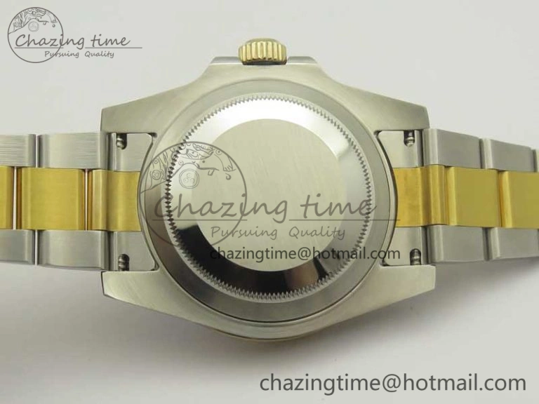 Submariner 116613 LB Noob 1:1 Best Edition YG Wrapped Bezel Blue Dial on SS YG Bracelet A2836 V8
