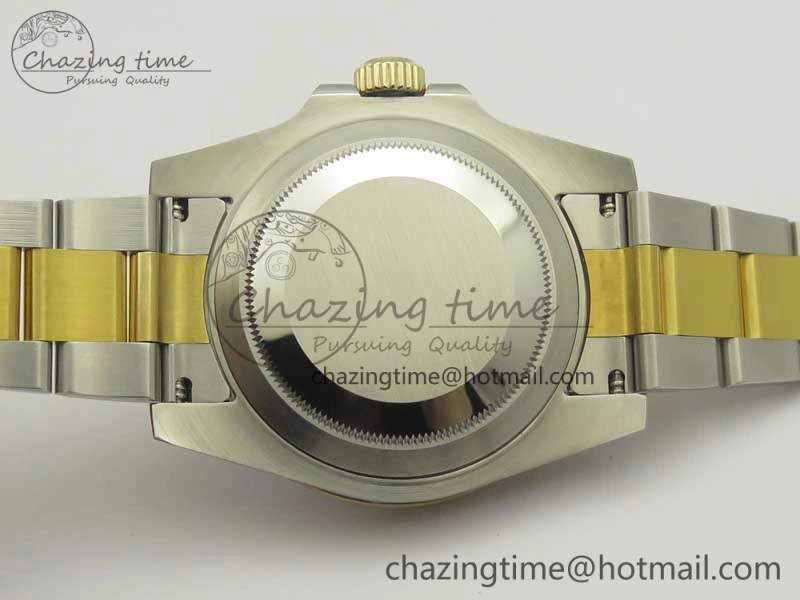 Submariner 116613 LB Noob 1:1 Best Edition YG Wrapped Bezel Blue Dial on SS YG Bracelet A2836 V8