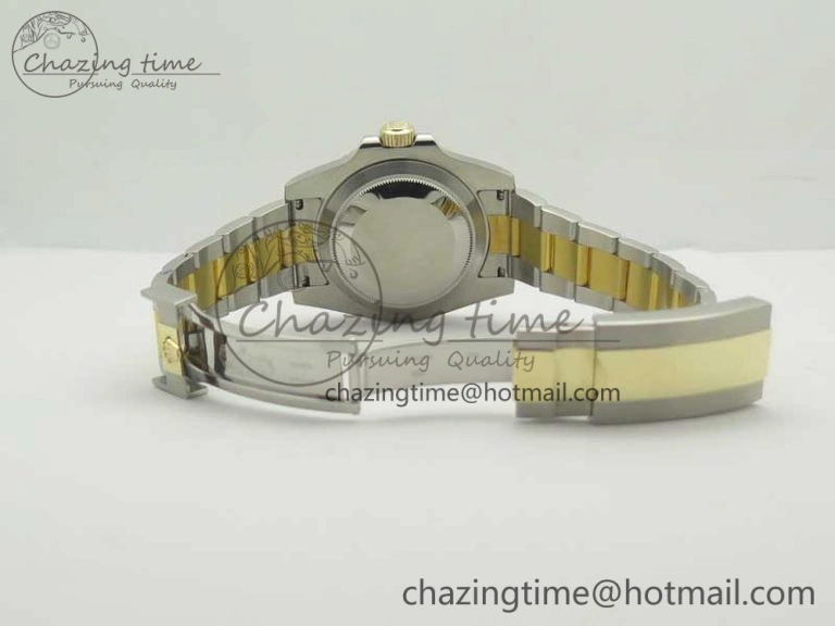 Submariner 116613 LB Noob 1:1 Best Edition YG Wrapped Bezel Blue Dial on SS YG Bracelet A2836 V8