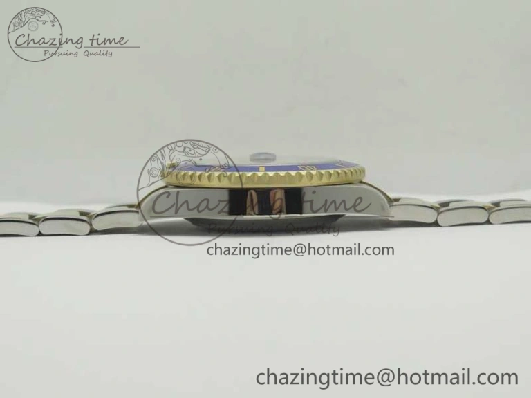 Submariner 116613 LB Noob 1:1 Best Edition YG Wrapped Bezel Blue Dial on SS YG Bracelet A2836 V8