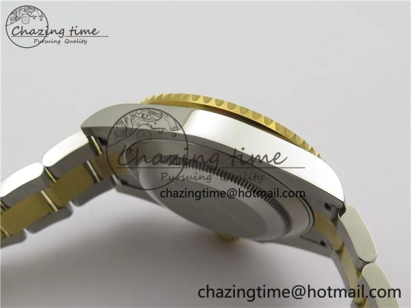 Submariner 116613 LB VRF 1:1 Best Edition YG Wrapped Bezel Blue Dial on SS YG Bracelet A2836 MAX Version