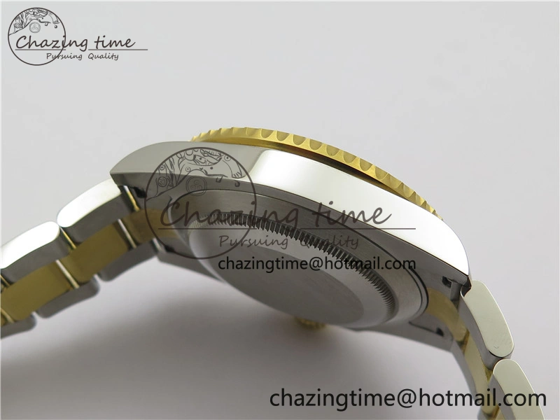 Submariner 116613 LB VRF 1:1 Best Edition YG Wrapped Bezel Blue Dial on SS YG Bracelet A2836 MAX Version