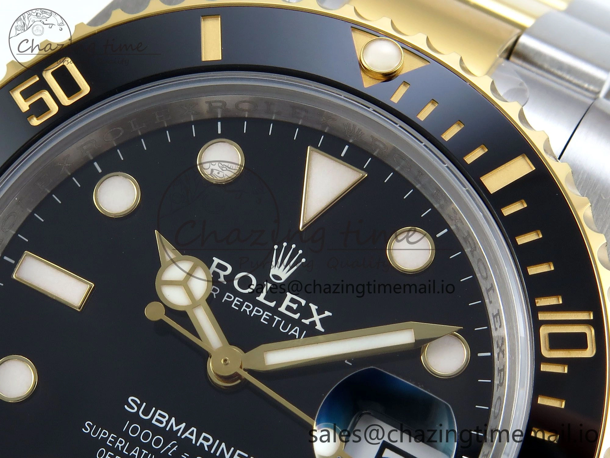 Submariner 116613 LN Black Ceramic 904L Steel YG VSF 1:1 Best Edition Black Dial VS3135