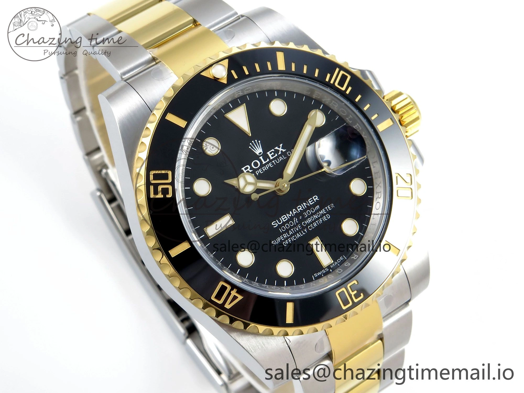 Submariner 116613 LN Black Ceramic ARF 1:1 Best Edition 904L SS Case and Bracelet SH3135