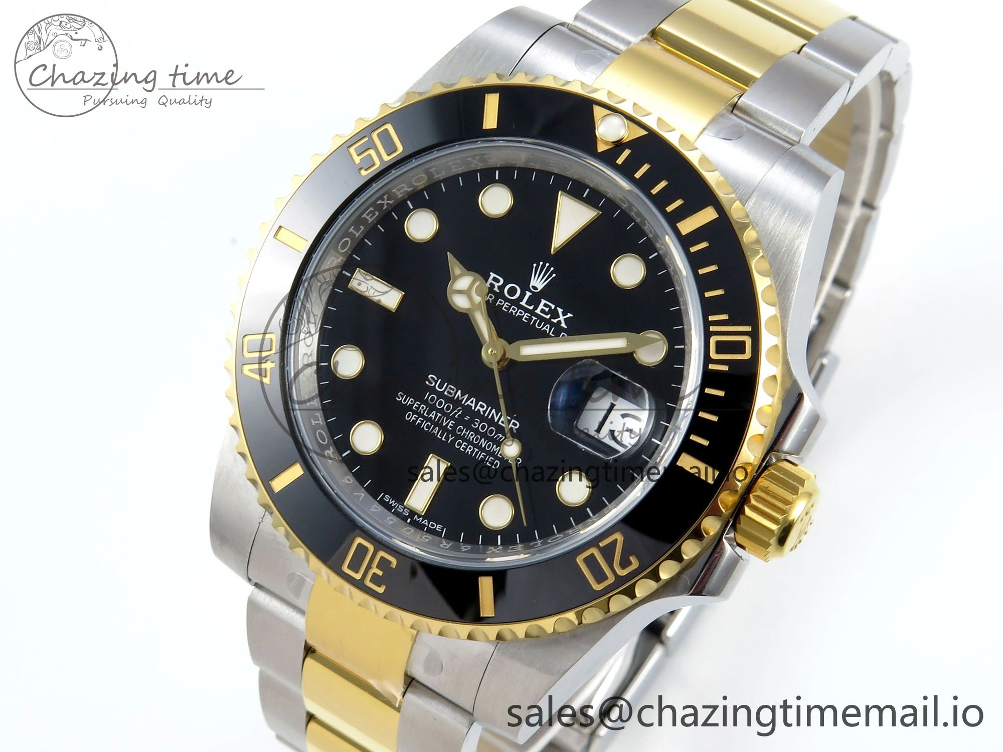 Submariner 116613 LN Black Ceramic ARF 1:1 Best Edition 904L SS Case and Bracelet SH3135