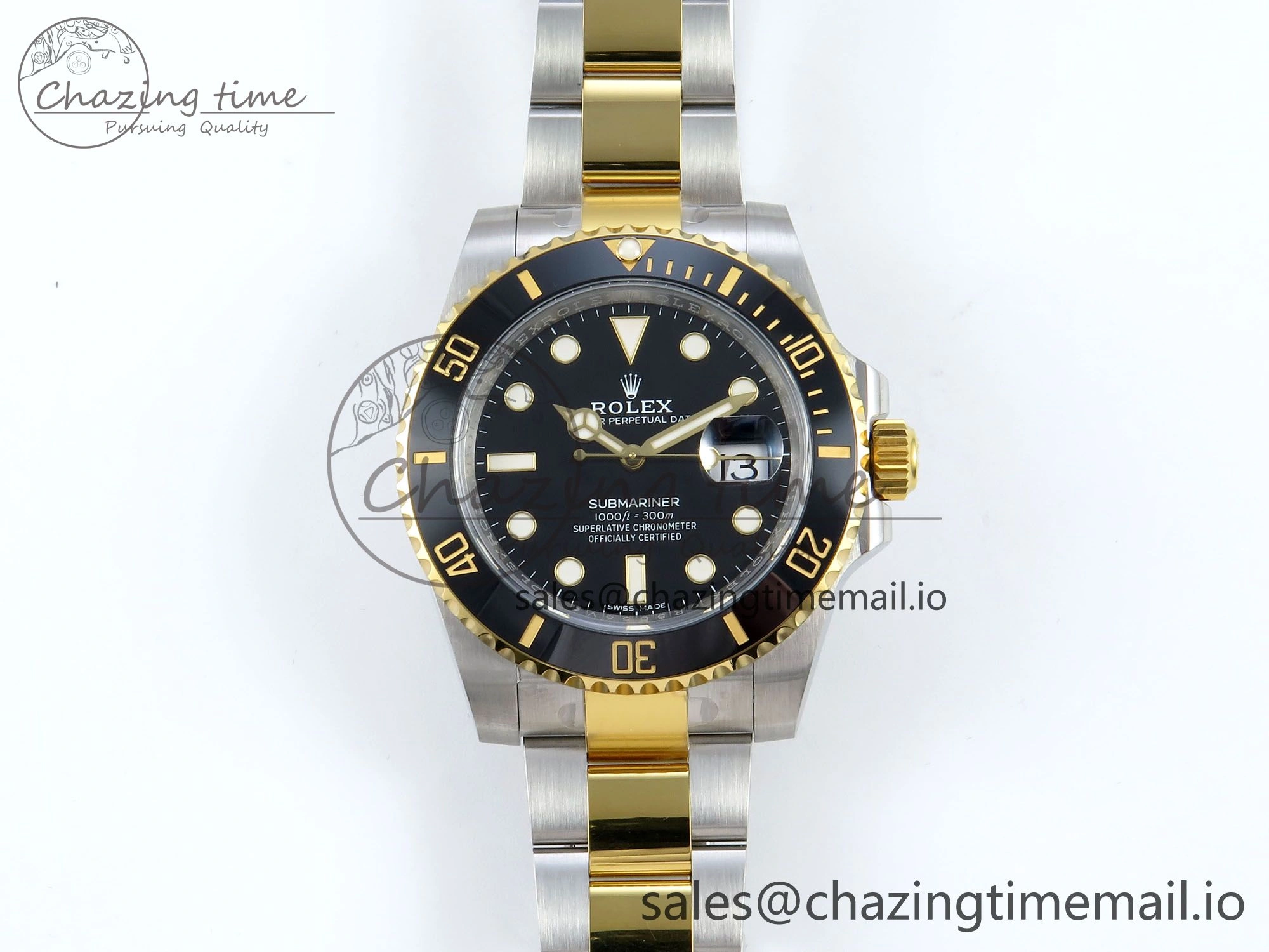 Submariner 116613 LN Black Ceramic ARF 1:1 Best Edition 904L SS Case and Bracelet SH3135