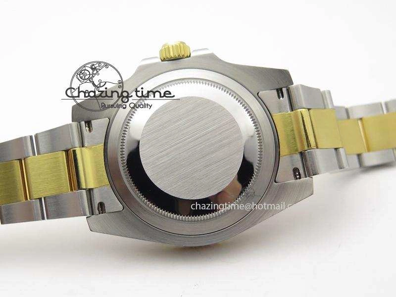 Submariner 116613 LN Bp-Maker Best Edition Black Dial On SS YG Bracelet ETA2836