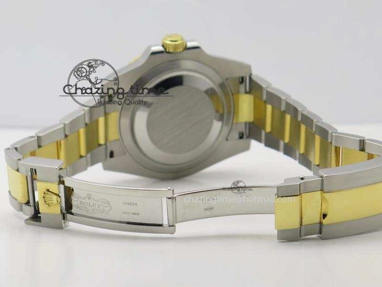 Submariner 116613 LN Bp-Maker Best Edition Black Dial On SS YG Bracelet ETA2836