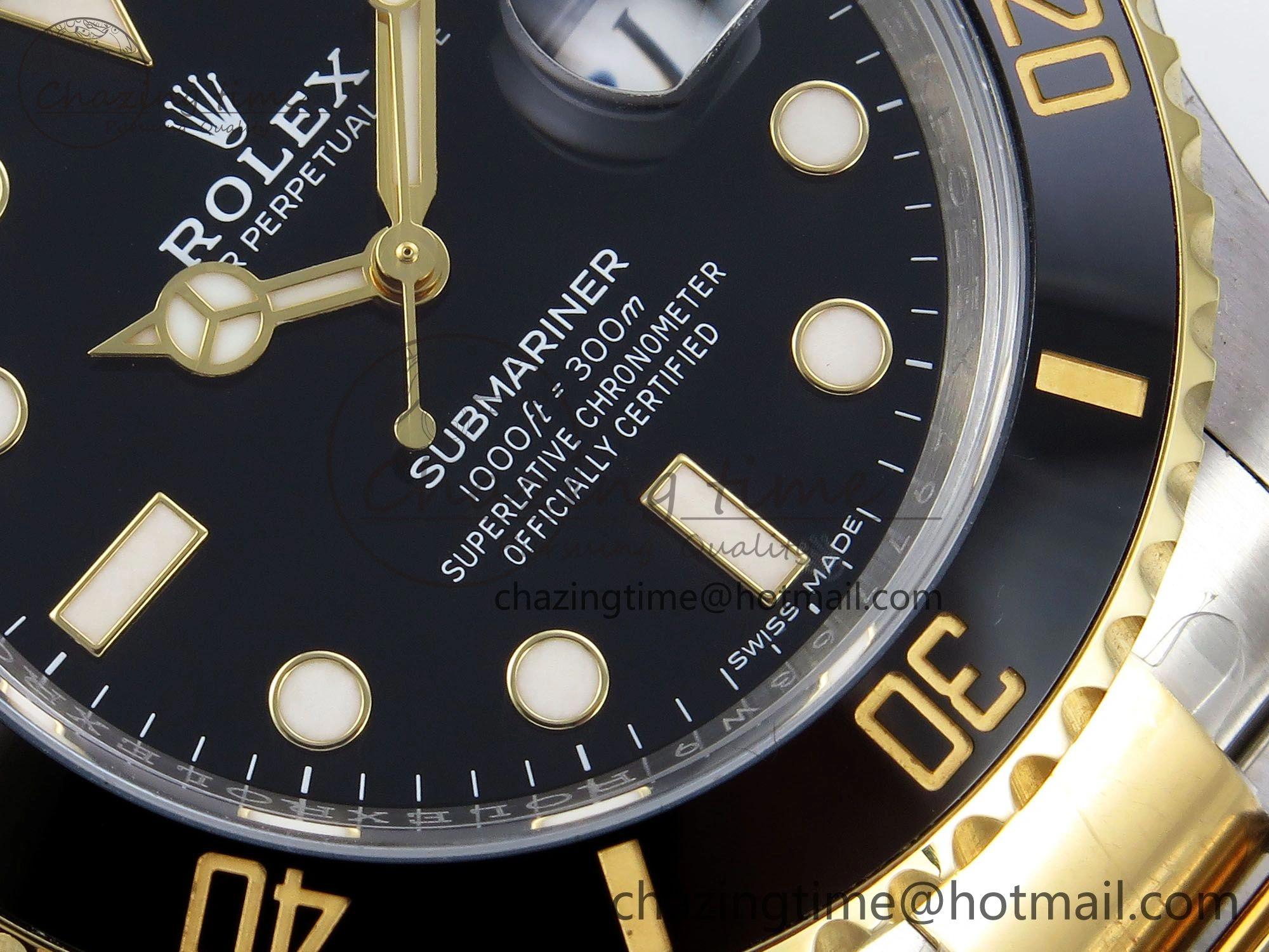 Submariner 116613 LN HGF Black Ceramic 1:1 Best Edition 904L SS Case and Bracelet VR3135