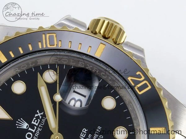 Submariner 116613 LN HGF Black Ceramic 1:1 Best Edition 904L SS Case and Bracelet VR3135