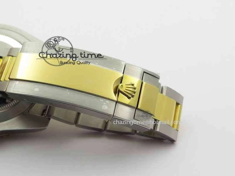 Submariner 116613 LN JF 1:1 Best Edition Black Dial On SS YG Bracelet SH3135