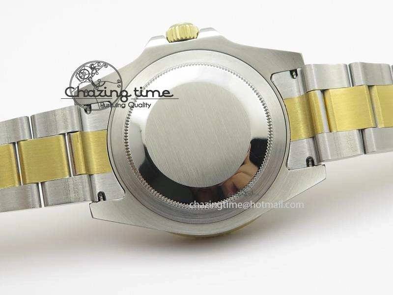 Submariner 116613 LN Noob 1:1 Best Edition YG Wrapped Bezel Black Dial On SS YG Bracelet A2836