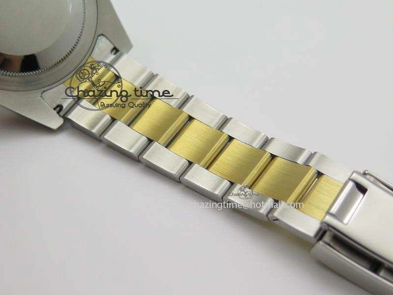 Submariner 116613 LN Noob 1:1 Best Edition YG Wrapped Bezel Black Dial On SS YG Bracelet A2836