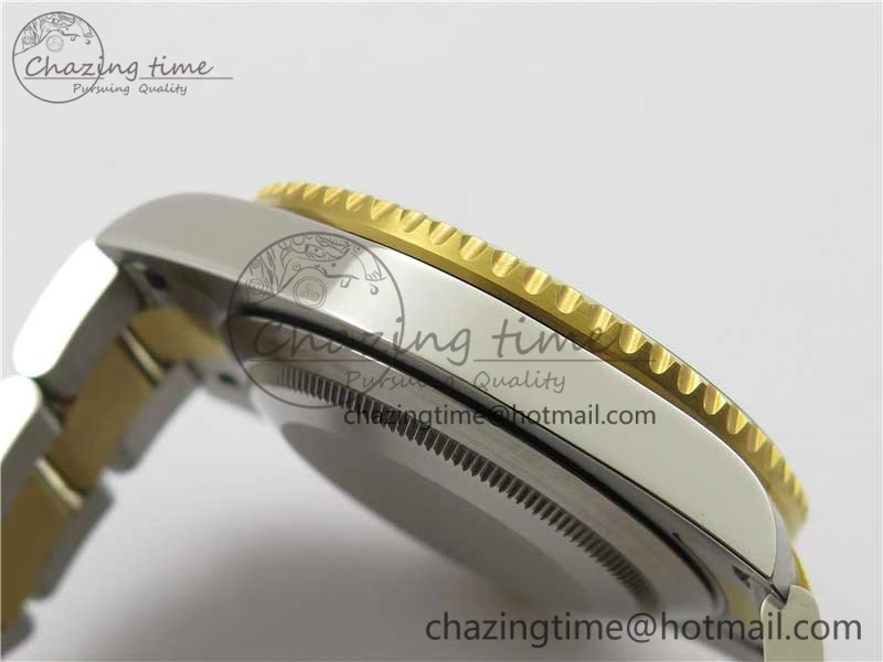 Submariner 116613 LV VRF Best Edition YG Wrapped Bezel Green Dial on SS YG Bracelet A2836 MAX Version