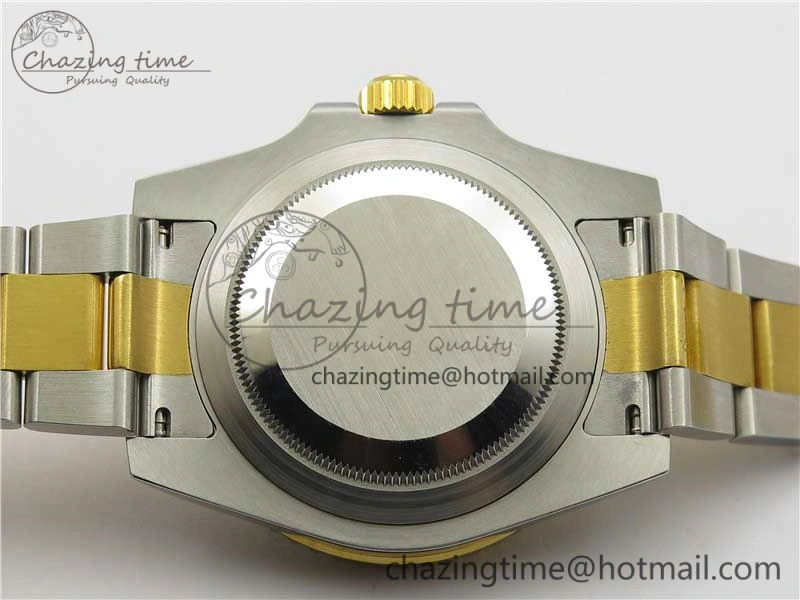 Submariner 116613 LV VRF Best Edition YG Wrapped Bezel Green Dial on SS YG Bracelet A2836 MAX Version