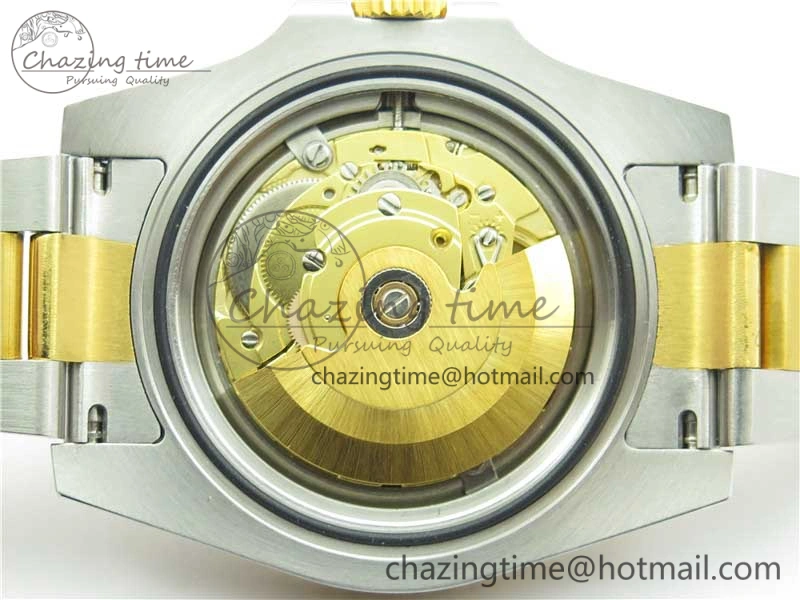 Submariner 116613 LV VRF Best Edition YG Wrapped Bezel Green Dial on SS YG Bracelet A2836 MAX Version
