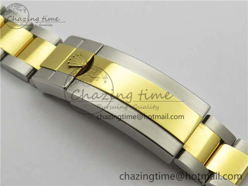 Submariner 116613 LV VRF Best Edition YG Wrapped Bezel Green Dial on SS YG Bracelet A2836 MAX Version