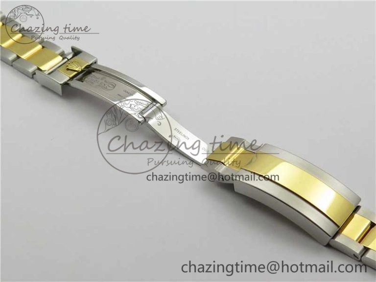 Submariner 116613 LV VRF Best Edition YG Wrapped Bezel Green Dial on SS YG Bracelet A2836 MAX Version