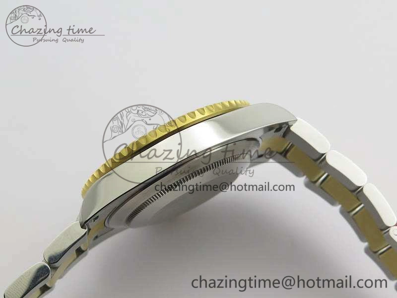 Submariner 116613LB Noob 1:1 Best Edition Blue Dial On SS YG Bracelet A2836 V5
