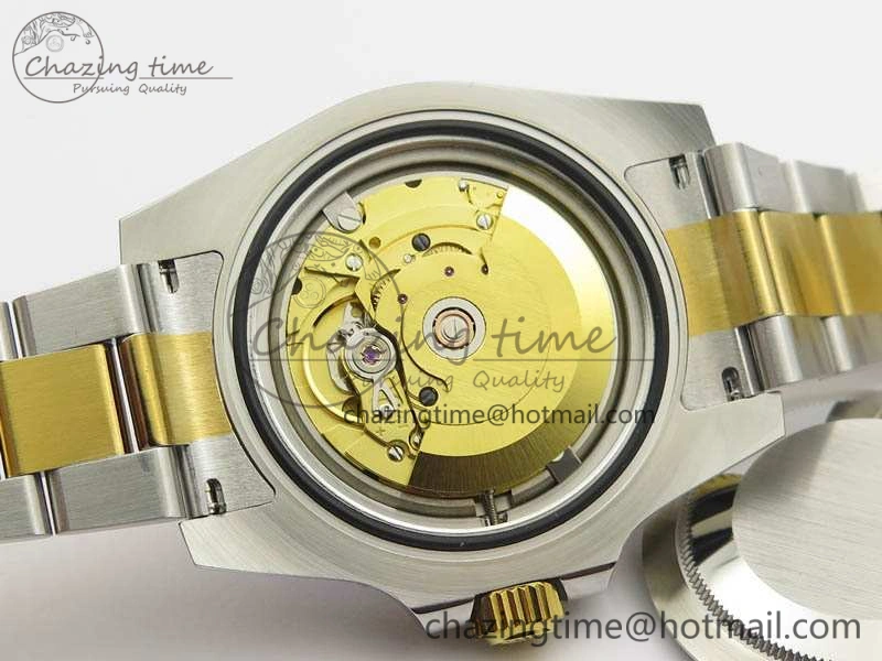 Submariner 116613LB Noob 1:1 Best Edition Blue Dial On SS YG Bracelet A2836 V5