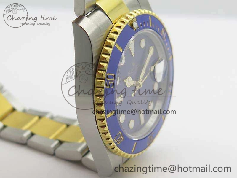 Submariner 116613LB Wrapped SS YG VRF 1:1 Best Edition Blue Dial A2836