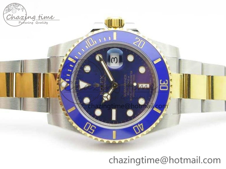 Submariner 116613LB Wrapped SS YG VRF 1:1 Best Edition Blue Dial A2836