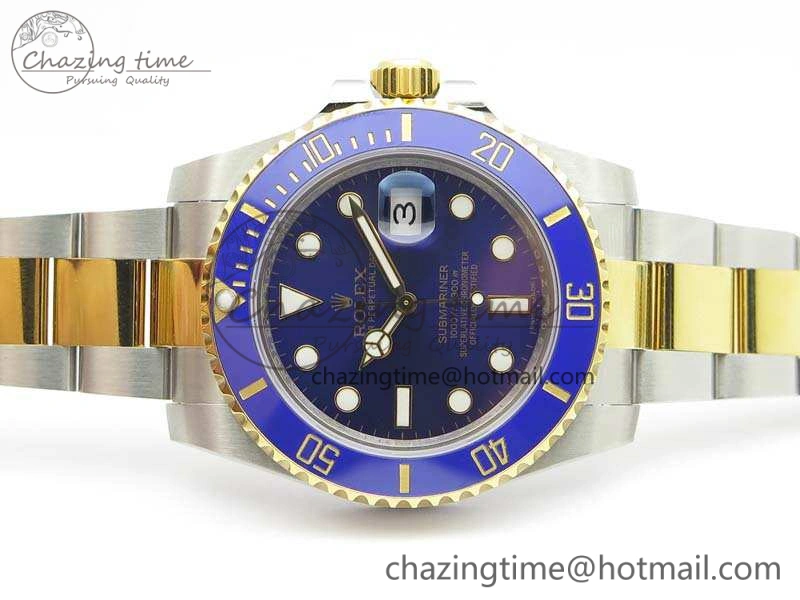 Submariner 116613LB Wrapped SS YG VRF 1:1 Best Edition Blue Dial A2836