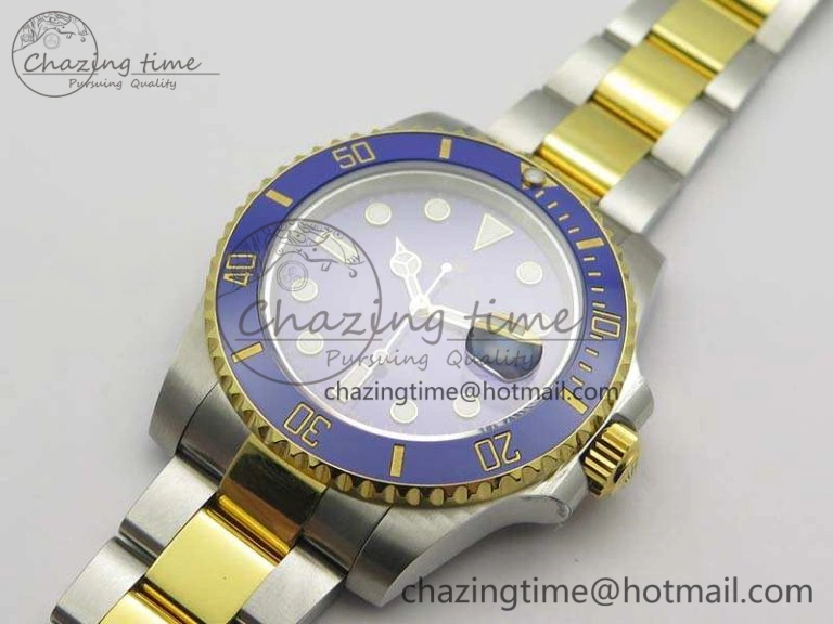 Submariner 116613LB Wrapped SS YG VRF 1:1 Best Edition Blue Dial A2836