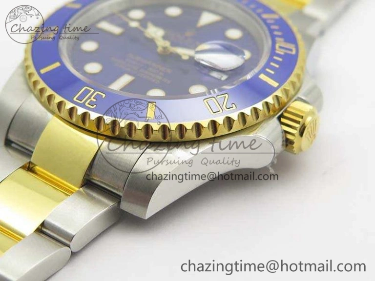 Submariner 116613LB Wrapped SS YG VRF 1:1 Best Edition Blue Dial A2836