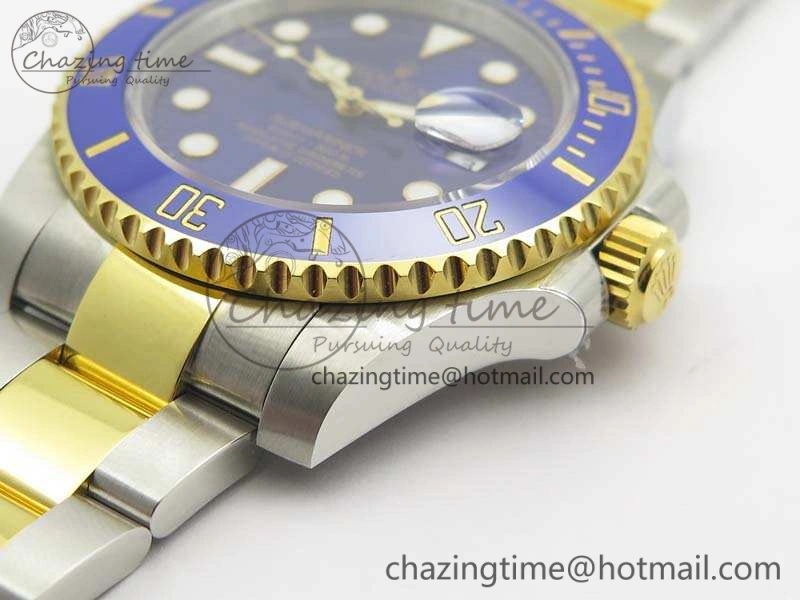 Submariner 116613LB Wrapped SS YG VRF 1:1 Best Edition Blue Dial A2836
