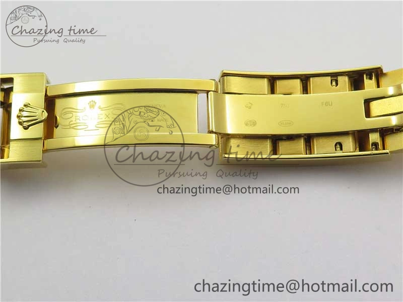Submariner 116618 LN D1F Best Edition YG Wrapped Black Dial on YG Wrapped Bracelet A2836